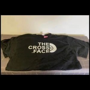 Men’s new cross face wrestling tshirt